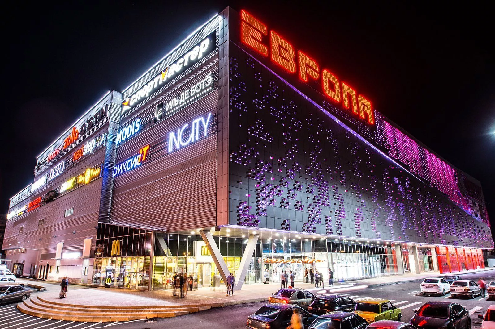 Лазерное сканирование «ТРЦ «Европа» в  Воронеже